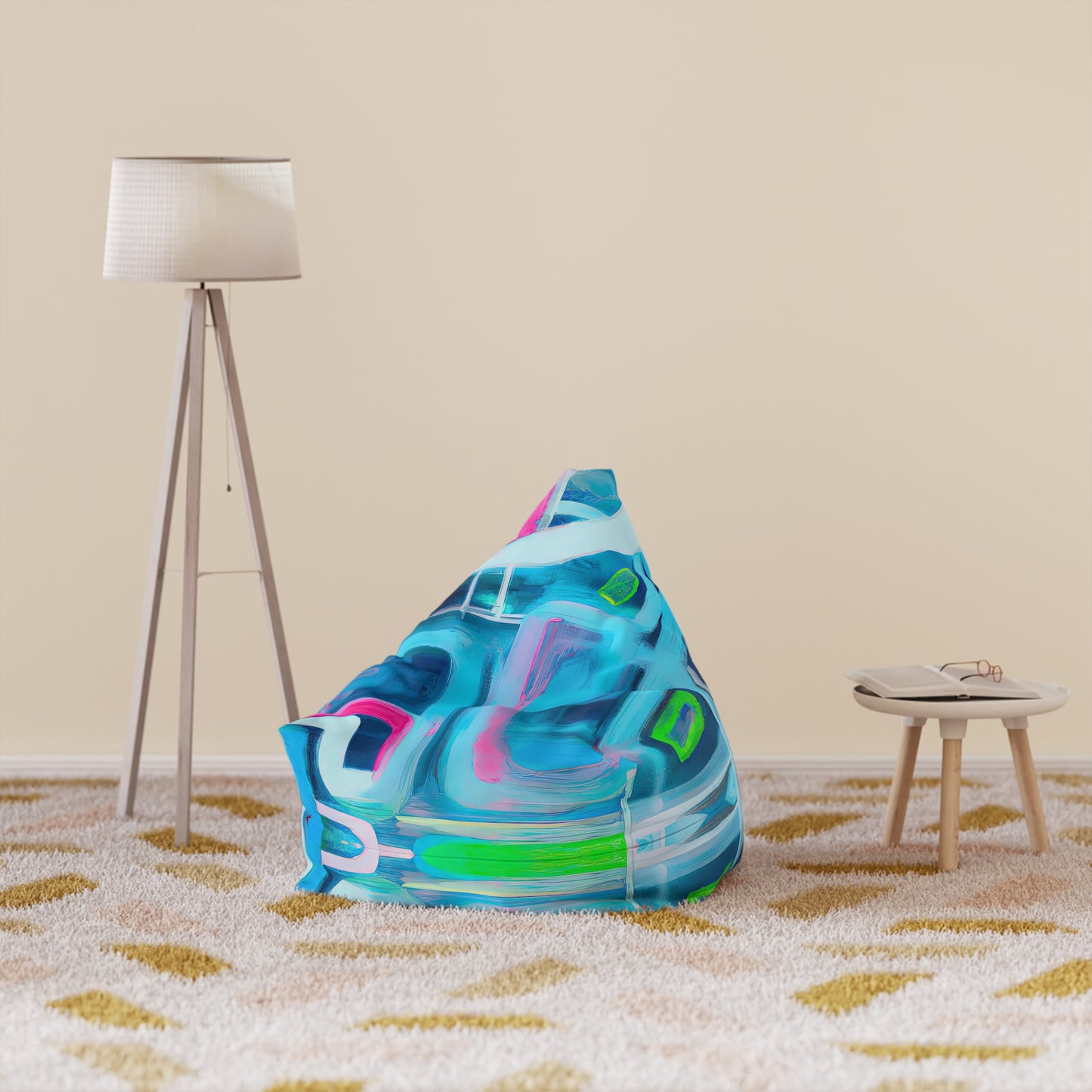 Designer Bean Bag Cover - 'FlowState' | Surf Skater Edit
