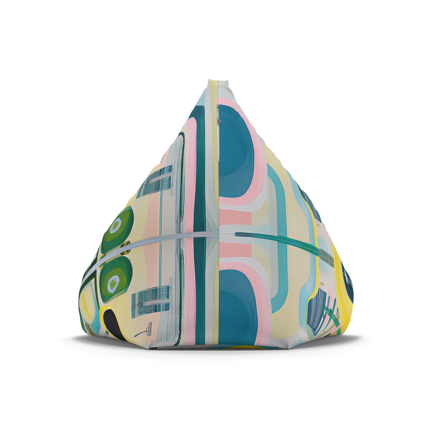 Designer Bean Bag Cover - 'Lumen Phase' | Soft Tech Edit