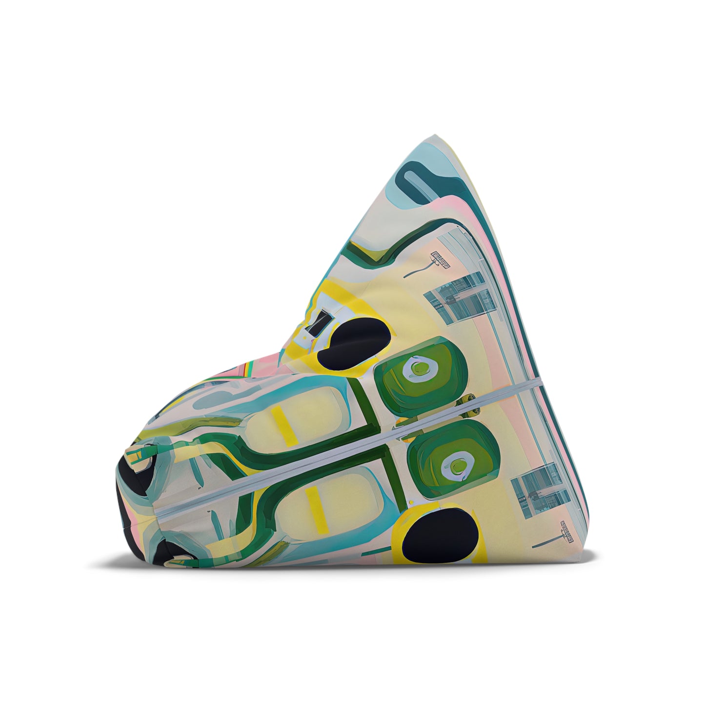 Designer Bean Bag Cover - 'Lumen Phase' | Soft Tech Edit