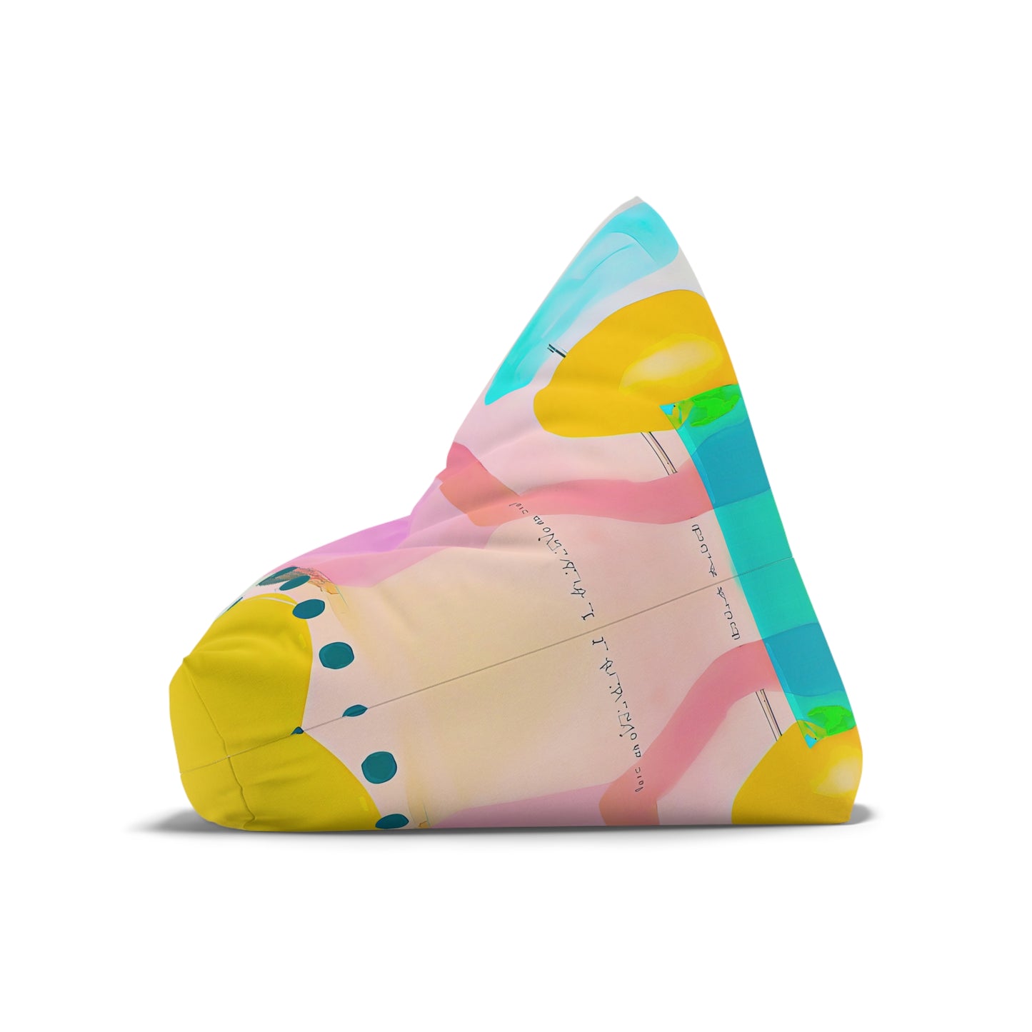Designer Bean Bag Cover - 'Glitch' | Code Shift Edit