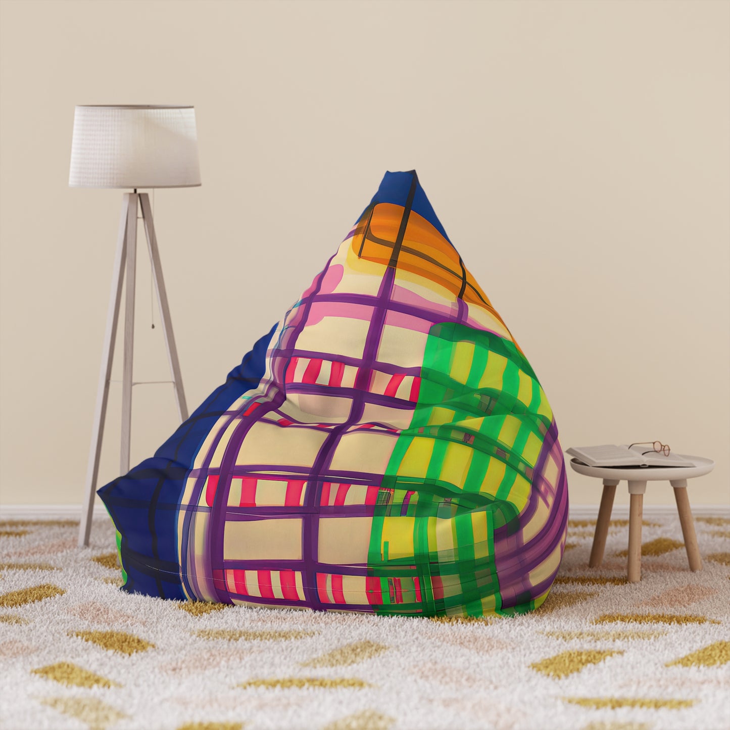 Designer Bean Bag Cover - 'GridFade' | Off Grid Edit