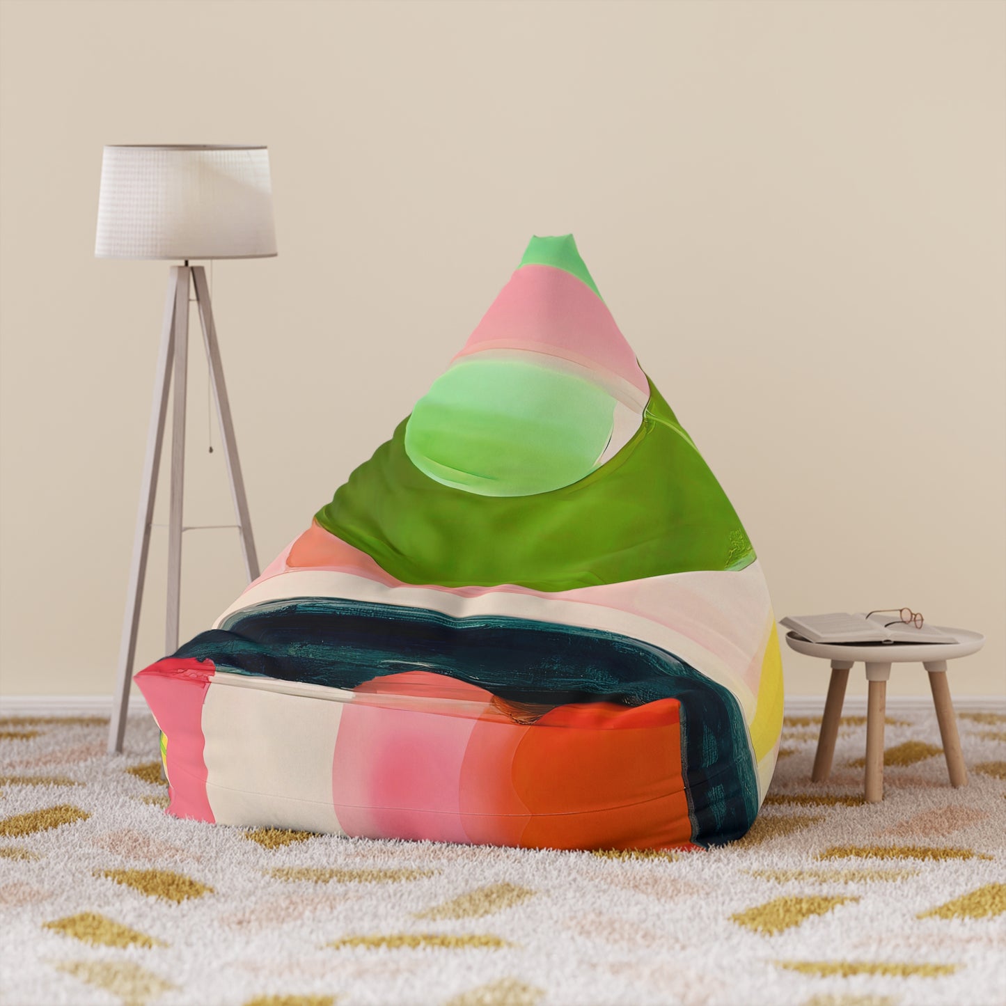 Designer Bean Bag Cover - 'Tilt'