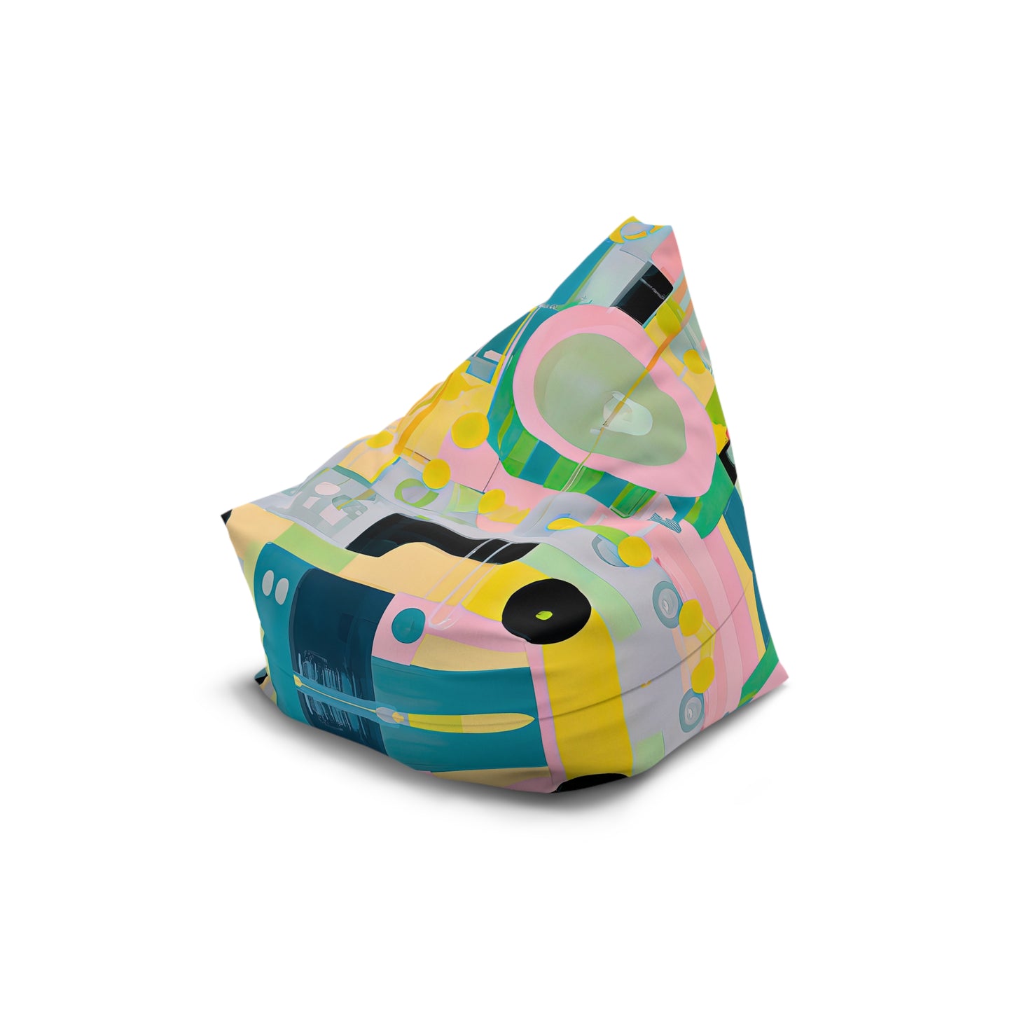 Designer Bean Bag Cover - 'Circuit Candy' | Soft Tech Edit