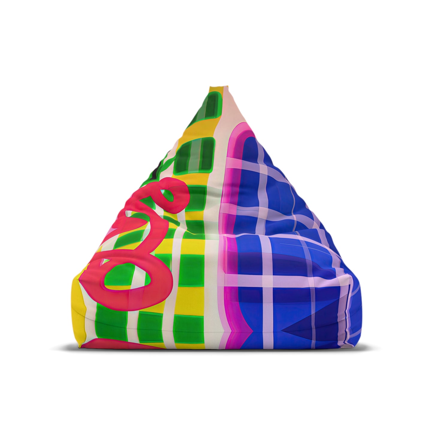 Designer Bean Bag Cover - 'StaticField' | Off Grid Edit
