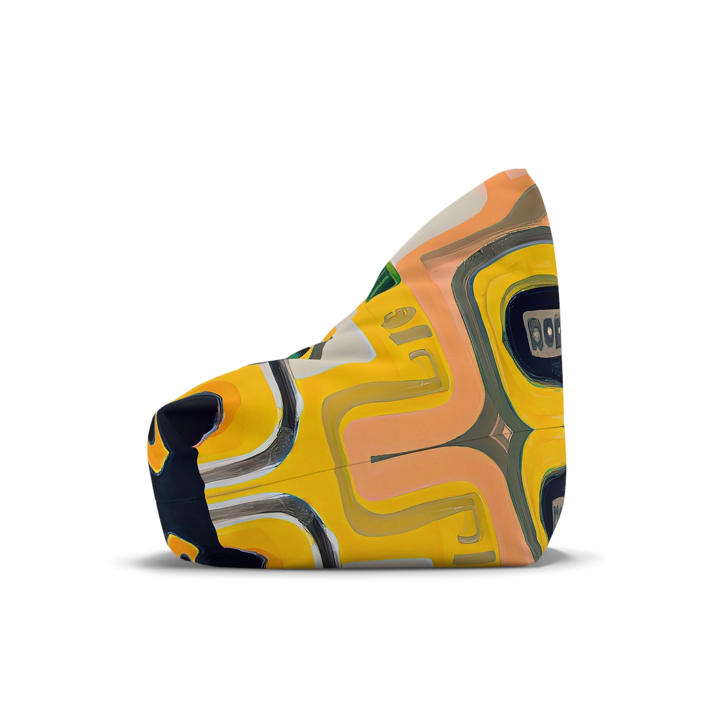 Designer Bean Bag Cover - 'Detour' | Urban Jungle Edit