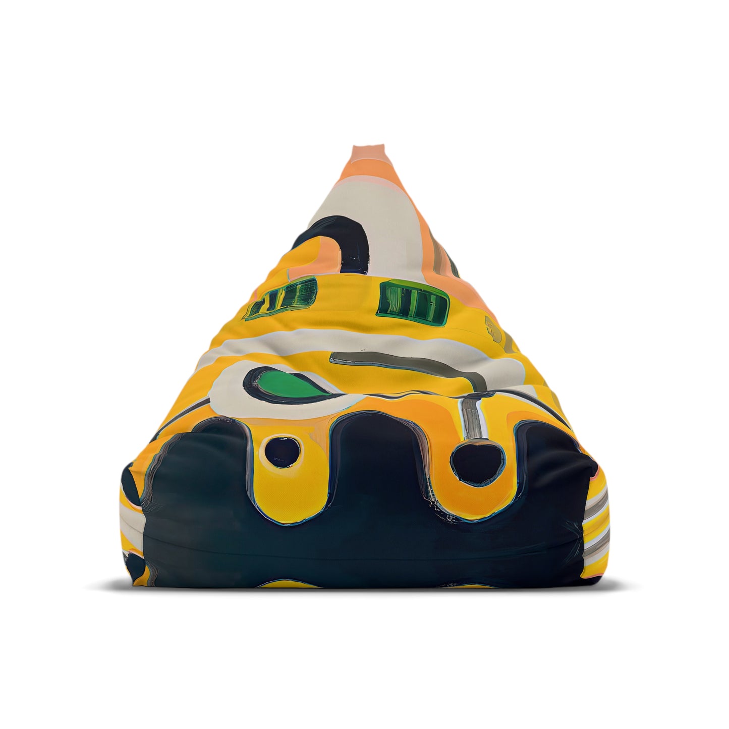 Designer Bean Bag Cover - 'Detour' | Urban Jungle Edit