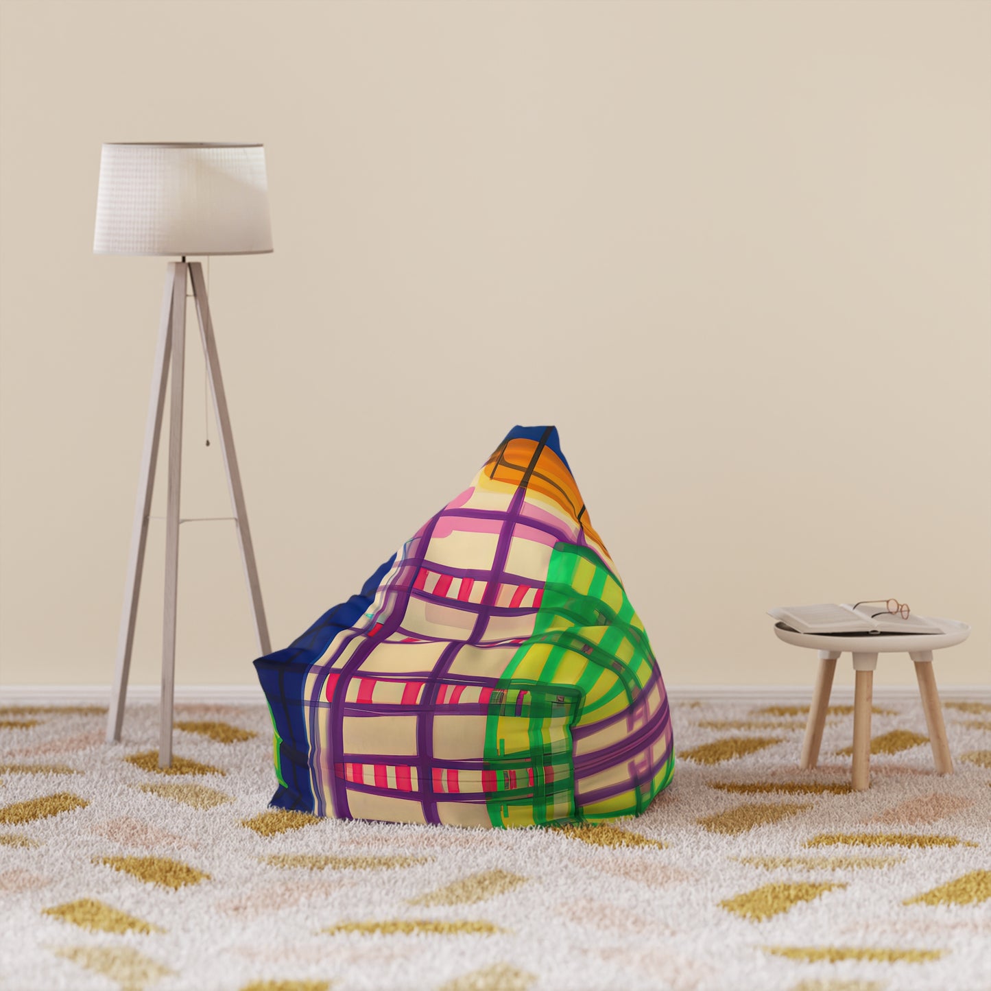 Designer Bean Bag Cover - 'GridFade' | Off Grid Edit