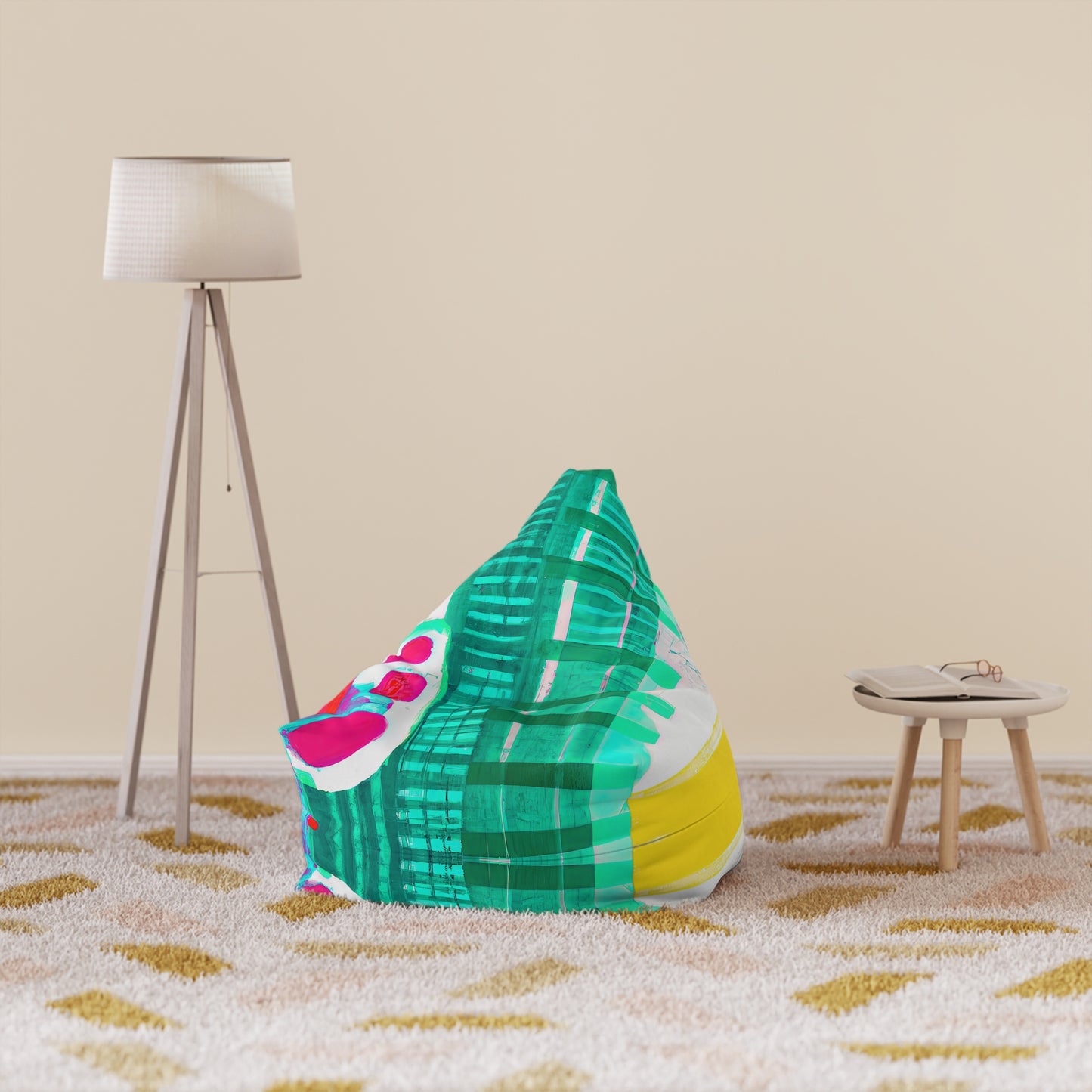 Designer Bean Bag Cover - 'Vacay'