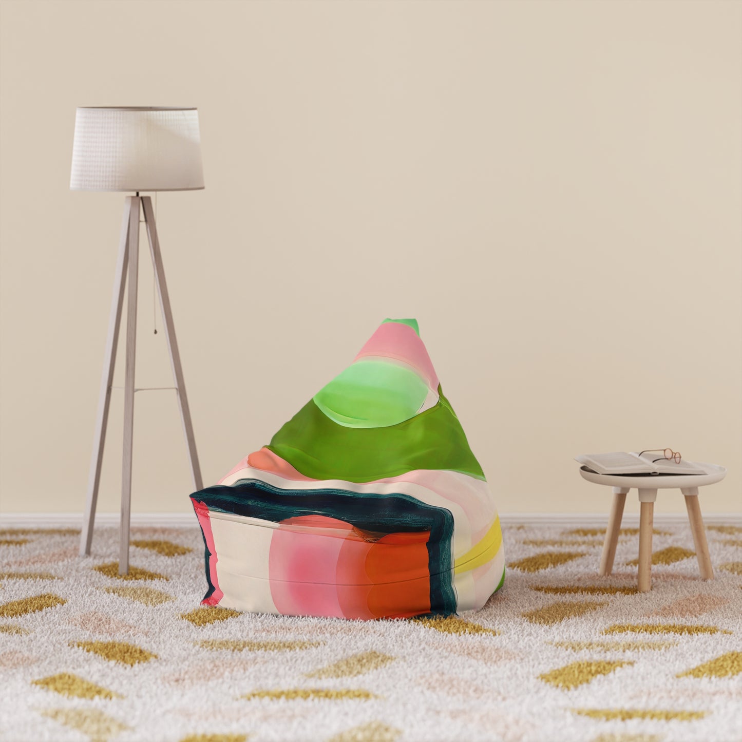 Designer Bean Bag Cover - 'Tilt'