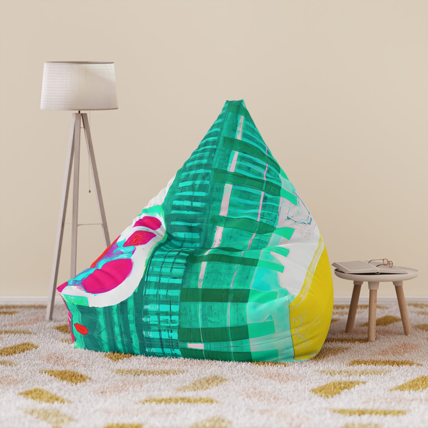 Designer Bean Bag Cover - 'Vacay'
