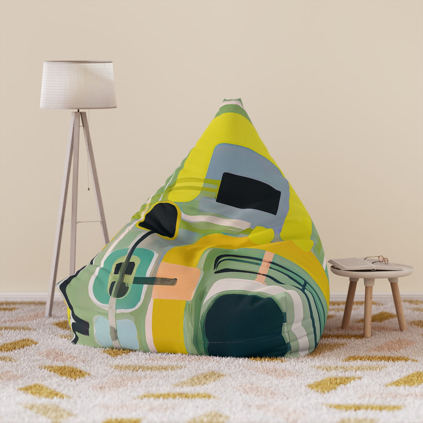 Designer Bean Bag Cover - 'InnerCity' | Urban Jungle Edit