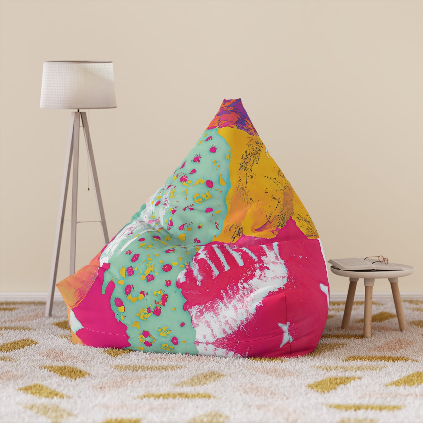Designer Bean Bag Cover - 'Sprinkles'