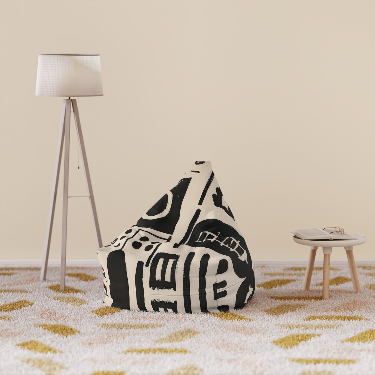LIMITED EDITION: Designer Bean Bag Cover - 'Signal'| Pressed Edit
