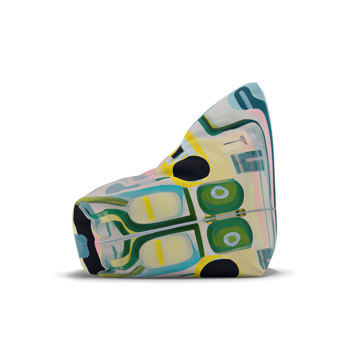 Designer Bean Bag Cover - 'Lumen Phase' | Soft Tech Edit