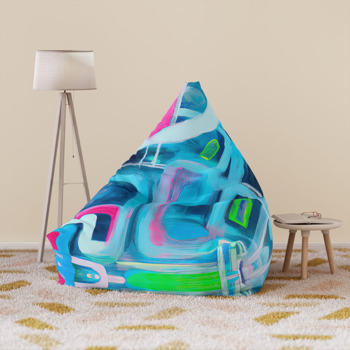 Designer Bean Bag Cover - 'FlowState' | Surf Skater Edit