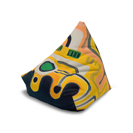 Designer Bean Bag Cover - 'Detour' | Urban Jungle Edit