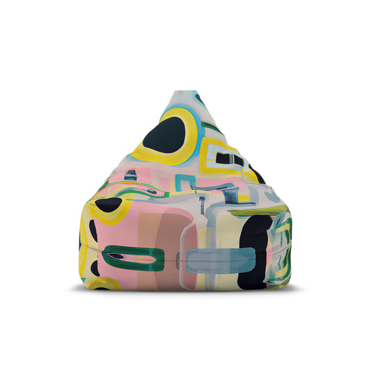 Designer Bean Bag Cover  - 'Lumen Phase' | Soft Tech Edit