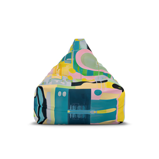Designer Bean Bag Cover - 'Circuit Candy' | Soft Tech Edit