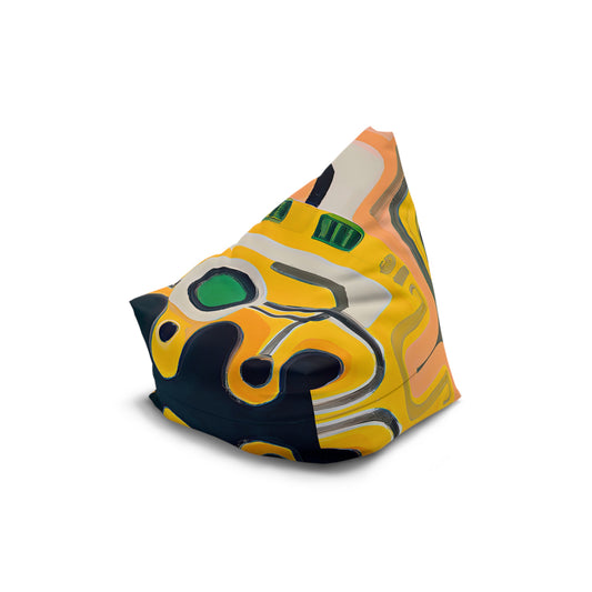 Designer Bean Bag Cover - 'Detour' | Urban Jungle Edit
